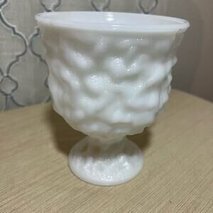 Vintage E.O Brody - M3000 Milk Glass Planter